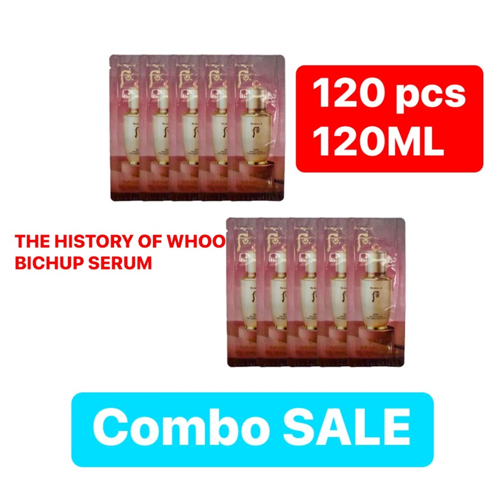 The history of whoo Bichup Self-Generating Anti-Aging Essence Samples 120pcs